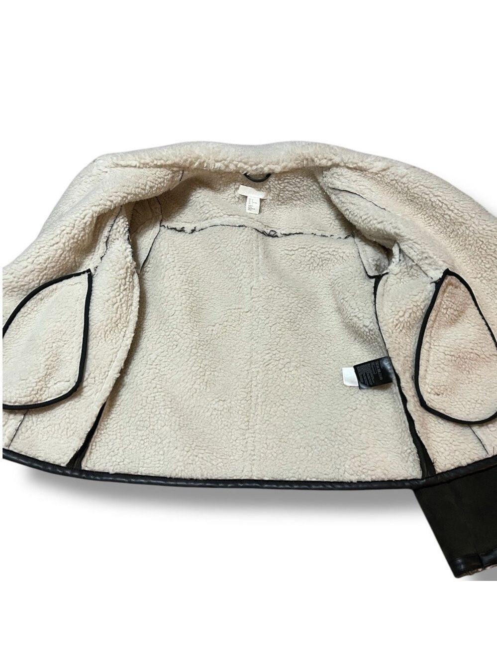 Aviator Bomber Jacket Coat Khaki Army Green Women’s Size XS - Picture 8 of 11